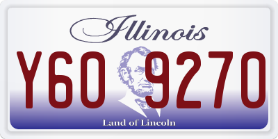 IL license plate Y609270