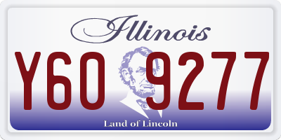 IL license plate Y609277