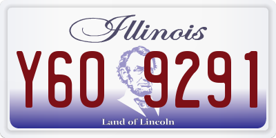 IL license plate Y609291