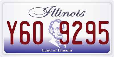 IL license plate Y609295