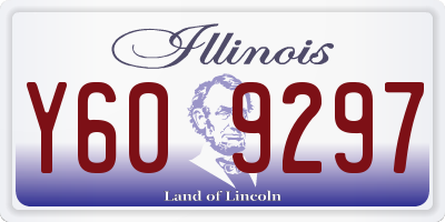 IL license plate Y609297