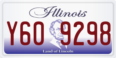 IL license plate Y609298