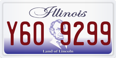 IL license plate Y609299