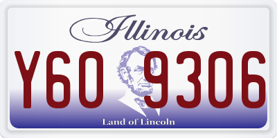 IL license plate Y609306