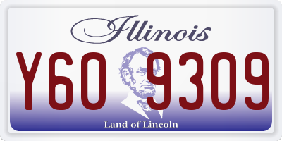 IL license plate Y609309