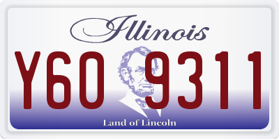 IL license plate Y609311