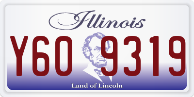 IL license plate Y609319
