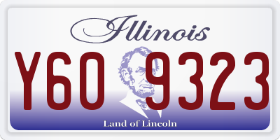 IL license plate Y609323