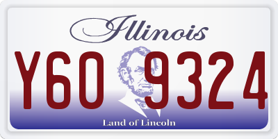 IL license plate Y609324