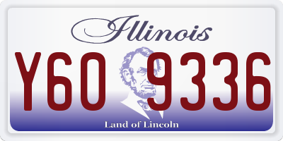 IL license plate Y609336