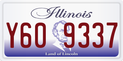 IL license plate Y609337