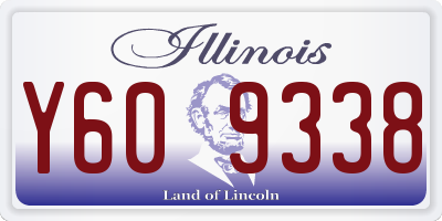 IL license plate Y609338