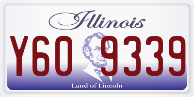 IL license plate Y609339