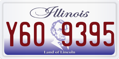IL license plate Y609395