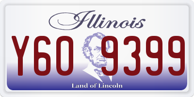 IL license plate Y609399