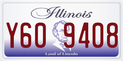 IL license plate Y609408