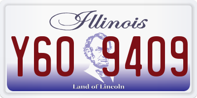 IL license plate Y609409