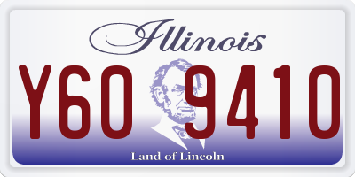 IL license plate Y609410