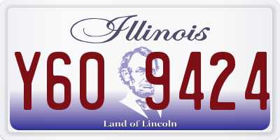 IL license plate Y609424