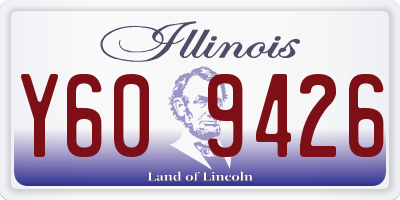 IL license plate Y609426