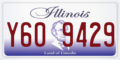 IL license plate Y609429