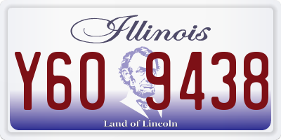 IL license plate Y609438