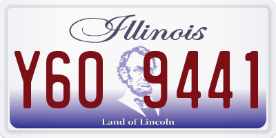 IL license plate Y609441