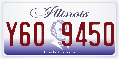 IL license plate Y609450