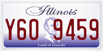 IL license plate Y609459