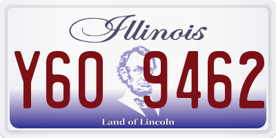 IL license plate Y609462
