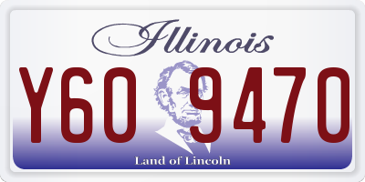 IL license plate Y609470