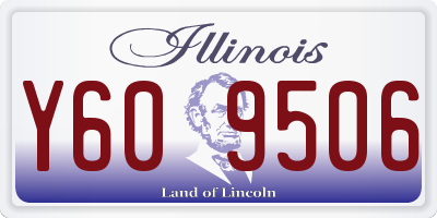 IL license plate Y609506