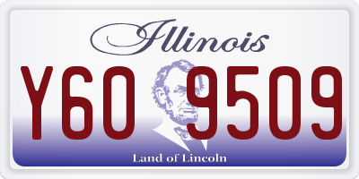 IL license plate Y609509
