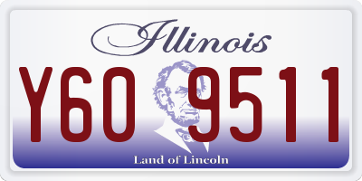 IL license plate Y609511