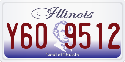 IL license plate Y609512