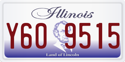 IL license plate Y609515