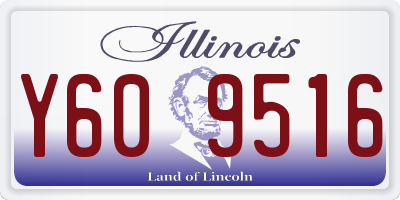 IL license plate Y609516