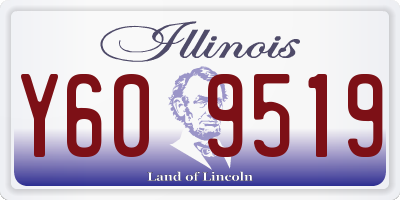 IL license plate Y609519