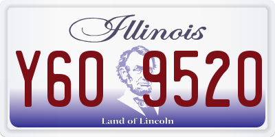 IL license plate Y609520