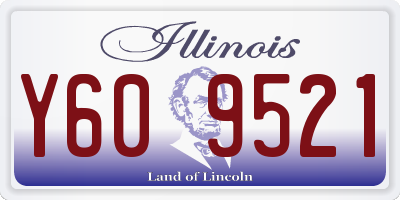 IL license plate Y609521
