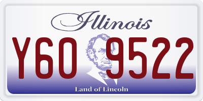 IL license plate Y609522