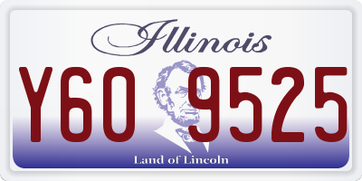 IL license plate Y609525