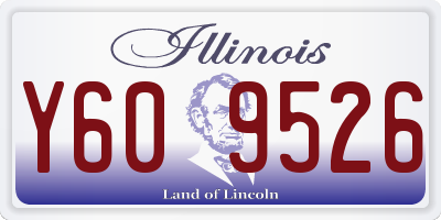 IL license plate Y609526