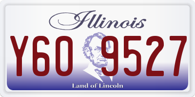 IL license plate Y609527