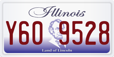 IL license plate Y609528