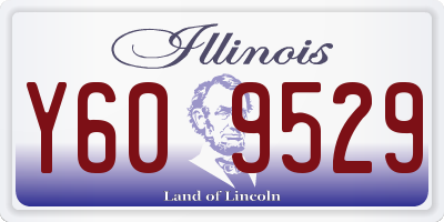 IL license plate Y609529
