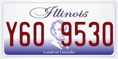 IL license plate Y609530