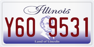 IL license plate Y609531