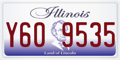IL license plate Y609535
