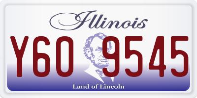 IL license plate Y609545